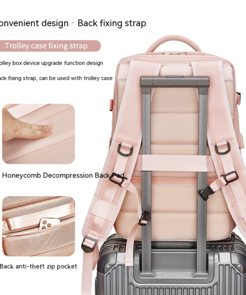 spacious backpack FLOWADO