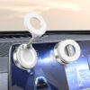 white magnet phone holder on the screen FLOWADO